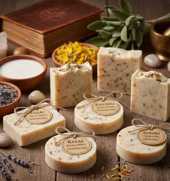 Dabīgās ziepes ar kazas pienu – veiksmei, labklājībai un dzīvības enerģijai